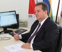 Novo diretor do foro é entrevistado por emissora de TV (imagem 1)