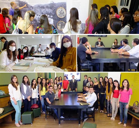 Alunos da Universidade Federal de Juiz de Fora participam de atividades na Justiça do Trabalho (imagem 2)