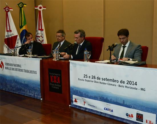 Seminário encerra com tarde de frutífero e polêmico debate sobre a nova lei de recursos (imagem 1)