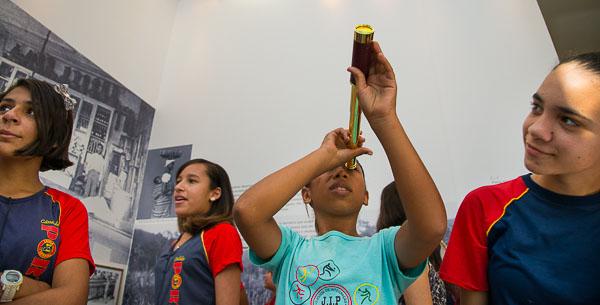 Alunos da Escola Estadual Cândido Portinari inauguram o Programa Justiça & Cidadania na nova exposição do TRT (imagem 1)