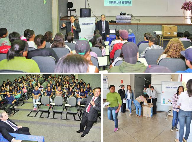 Alunos de escolas de Itabirito recebem informações sobre trabalho seguro (imagem 1)