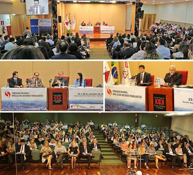 Palestrante fala sobre a instauração dos incidentes de uniformização de jurisprudência e de recursos repetitivos da Lei 13.015/2014 (imagem 1)