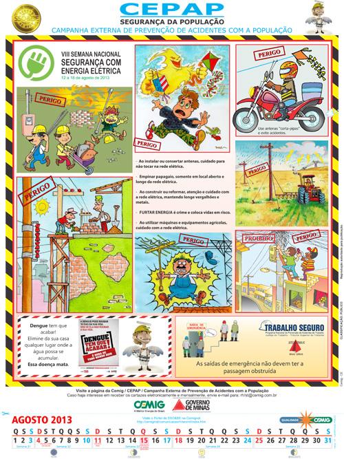 Cemig Divulga Cartaz Com Dicas De Seguran a No Trabalho TRT MG Cemig Divulga Cartaz Com Dicas De Seguran a No Trabalho TRT MG
