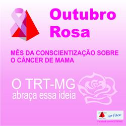 TRT-MG adere à campanha Outubro Rosa (imagem 1) TRT-MG adere à campanha Outubro Rosa (imagem 1)