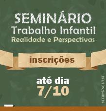 TST promove Seminário sobre Erradicação de Trabalho Infantil (imagem 1)