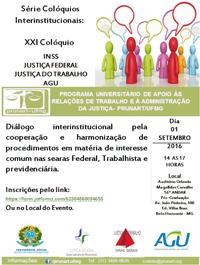 Colóquio promove cooperação entre instituições para atender cidadãos (imagem 1) Colóquio promove cooperação entre instituições para atender cidadãos (imagem 1)