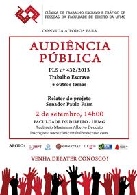 Audiência pública debate trabalho escravo (imagem 1) Audiência pública debate trabalho escravo (imagem 1)