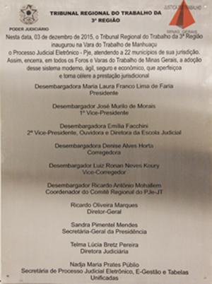 PJe está totalmente implantado na Justiça do Trabalho mineira (imagem 1) PJe está totalmente implantado na Justiça do Trabalho mineira (imagem 1)