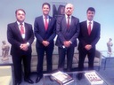 Secretário de Segurança do TRT-MG faz visita institucional ao Chefe da Polícia Civil (imagem 1)