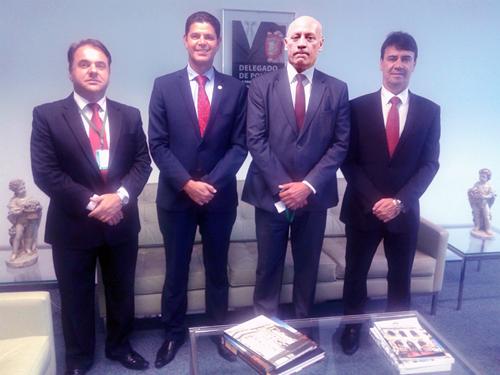 Secretário de Segurança do TRT-MG faz visita institucional ao Chefe da Polícia Civil (imagem 1)