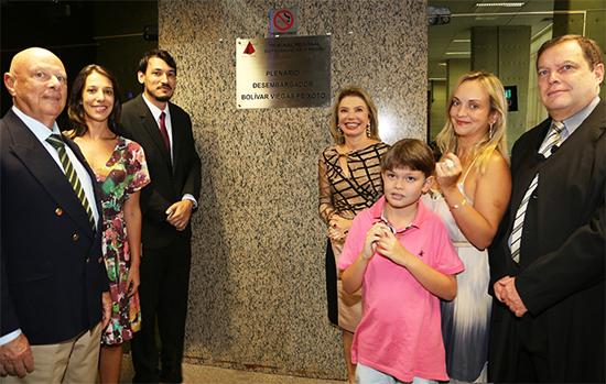 Plenário do TRT recebe nome do desembargador Bolívar Viégas Peixoto (imagem 1)