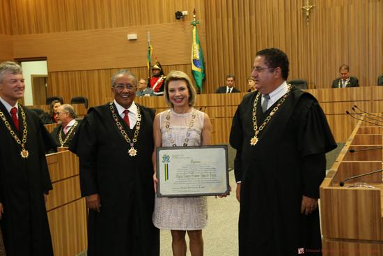 Presidente e Corregedora do TRT-MG agraciadas com o Grande Colar do Mérito Judiciário do TRT15 (imagem 1)