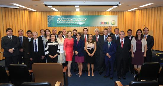 Magistrados do TRT-MG participam da comemoração dos 10 anos da Enamat (imagem 1)