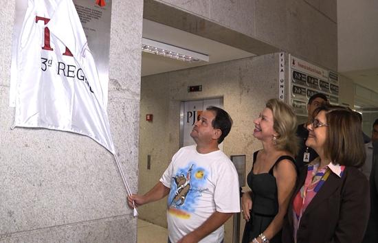 Placa registra primeira audiência PJe em varas da capital (imagem 2)