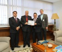 TRT-MG recebe visita de senador (imagem 1)