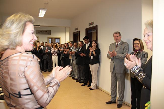 Solenidade marca inauguração da nova Biblioteca do TRT e homenagem à Alice Monteiro de Barros (imagem 2)
