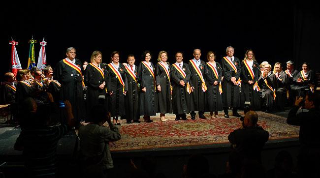Posse dos dez novos desembargadores em sessão solene do Tribunal Pleno (imagem 2)