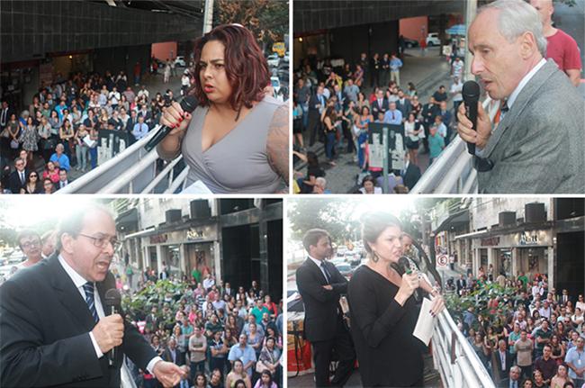 Protesto denuncia desmonte da Justiça do Trabalho (imagem 1)