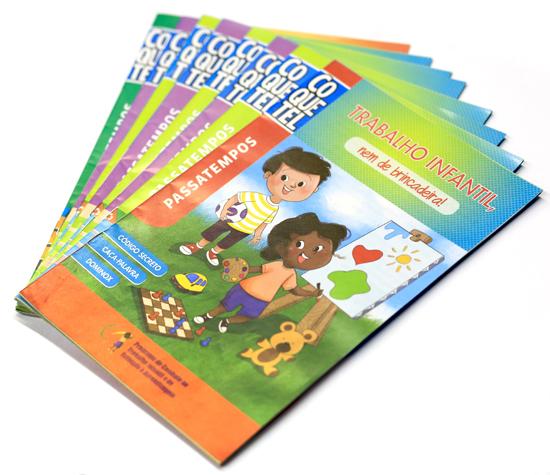 Justiça do Trabalho lança revista Coquetel de passatempos sobre combate ao trabalho infantil no Brasil (imagem 1)