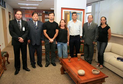 Direção da Assojaf visita TRT (imagem 1)