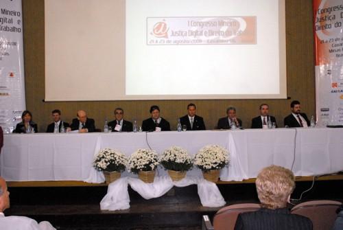 Aberto em Caxambu-MG o I Congresso Mineiro de Justiça Digital e Direito do Trabalho (imagem 1)