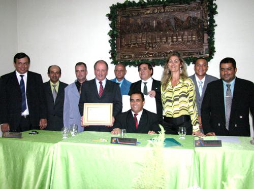 Presidente do TRT é cidadão honorário de Bambuí (imagem 1)