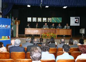 Panorâmica do auditório da Escola Judicial