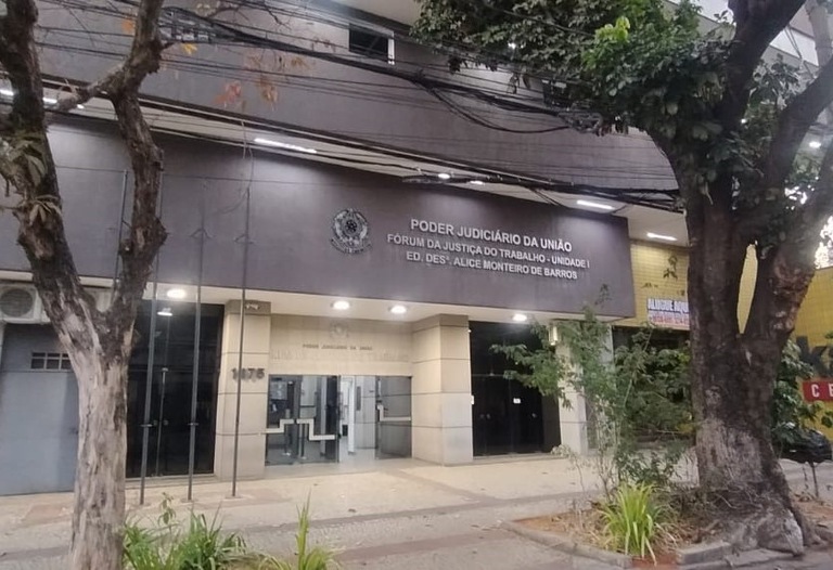 Fórum Trabalhista de Belo Horizonte na Rua Goitacazes
