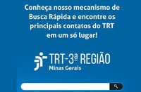Lista de contatos de unidades do TRT-MG durante a pandemia está disponível em local de fácil acesso