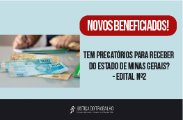 Inscrição para acordos de precatórios com governo do Estado