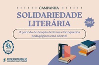 Participe! Campanha Solidariedade Literária segue recebendo doações