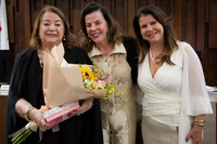 Pleno homenageia desembargadora Maria Lúcia Cardoso de Magalhães e celebra sua aposentadoria