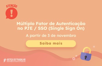 imagem de fundo alaranjando e rosa com desenhos de cadeado e balão de diálogo com exclamação dentro escrito Atenção em cima.