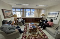 Presidente do TRT-MG recebe superintendente regional do trabalho