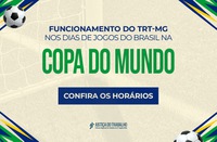 TRT define expediente para dias de jogos do Brasil