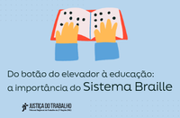 TRT-MG celebra o Dia do Braille com lançamento de cartilha educativa