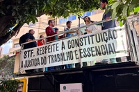 TRT-MG participa de ato público nacional em defesa da competência da Justiça do Trabalho