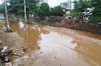 Situação de Ubá após as chuvas torrenciais