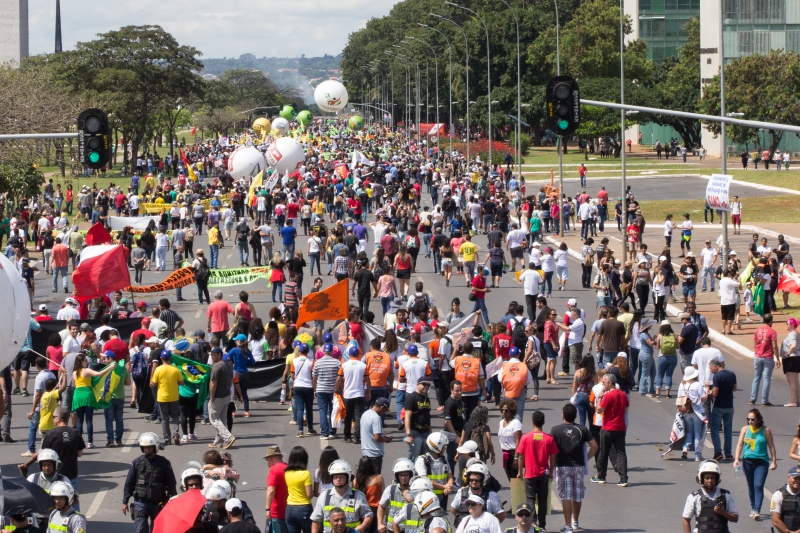 Brasília 28/04/2017 - Greve Geral
