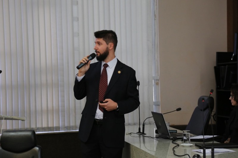 Thiago Augusto Gomes, auditor fiscal do trabalho (Foto: Thiago Soraggi).