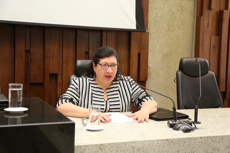 Desembargadora Taísa Maria Macena de Lima (Foto: Thiago Soraggi).