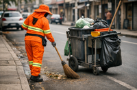 Justiça do Trabalho condena empresa por falta de banheiro e local de refeição para varredora de rua