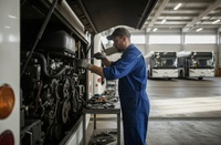 Motorista que fazia manutenção de ônibus receberá adicional por acúmulo de funções