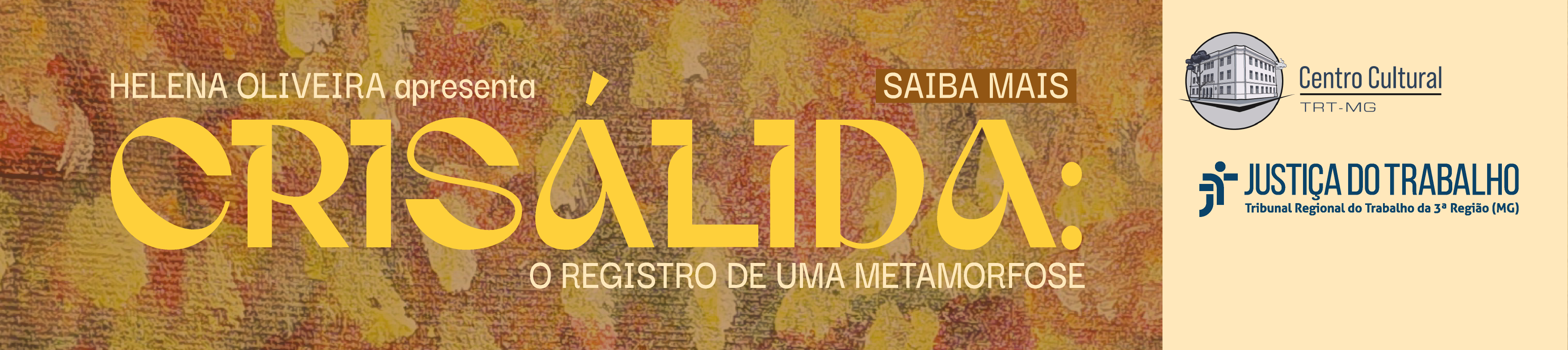exposição-crisálida_divulgação(1).png Helena Oliveira apresenta CRISÁLIDA: o REGISTRO DE UMA METAMORFOSE