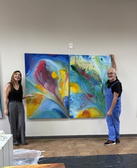 OFICINA DE PINTURA COLETIVA EM COMEMORAÇÃO AO MÊS DA MULHER - 25/03