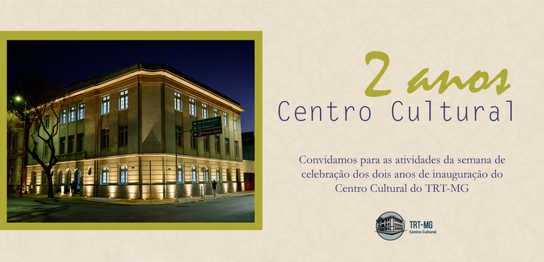 Convite para Aniversário do Centro Cultural