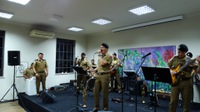 Academia Musical Orquestra Show da Polícia Militar de Minas Gerais (AMOS) realiza show emocionante