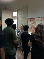Centro Cultural recebe Escola Estadual em visita à exposição  “Mulheres: de Silenciadas a Empoderadas”
