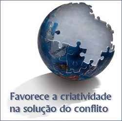 Favorece a criatividade na solução do conflito