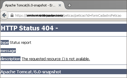 HTTP Status 404